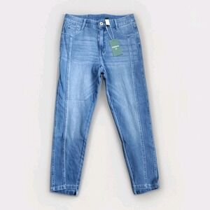 HALARA Women's Skinny Jeans - Light Blue